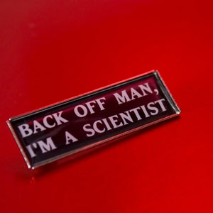 Funny Ghostbusters (Scientist Quote) ID Badge