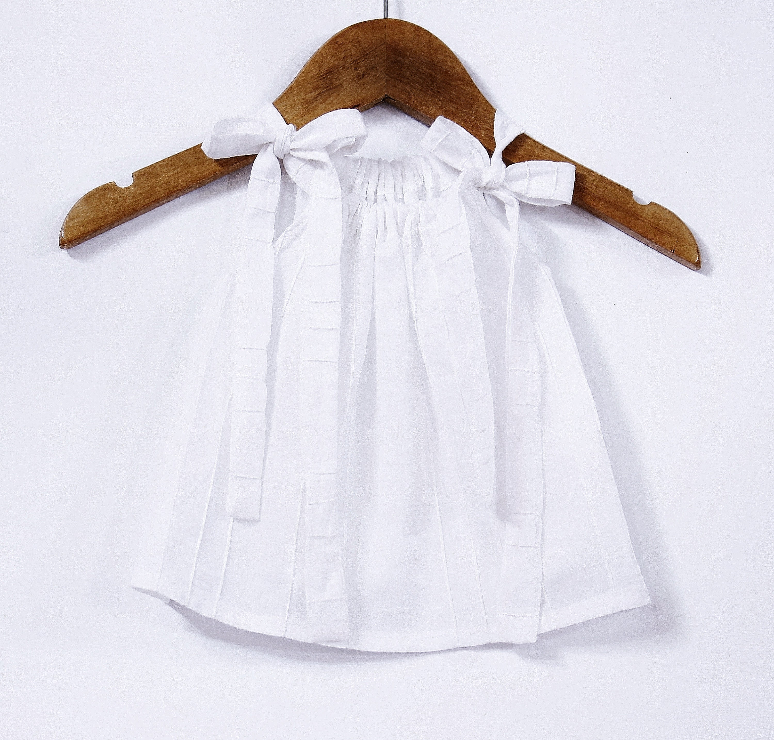 White Cotton Voile Baby Dress Baby Girl Dresses Baby Girl Etsy