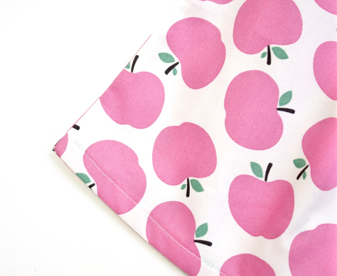 Pink apples baby dress baby girl clothes baby girl dress Etsy