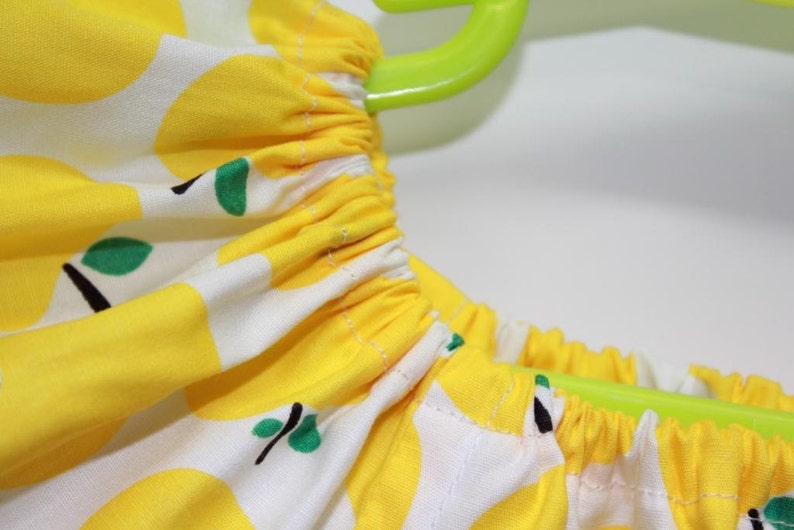Yellow Apples Baby Dress Baby Girl Clothes Baby Girl Dress Etsy
