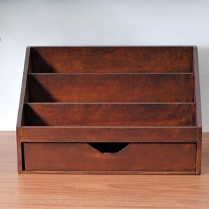 Office desk organizer image 3