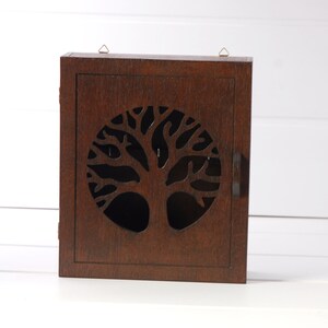 Wooden box for keys Tree Wenge image 3