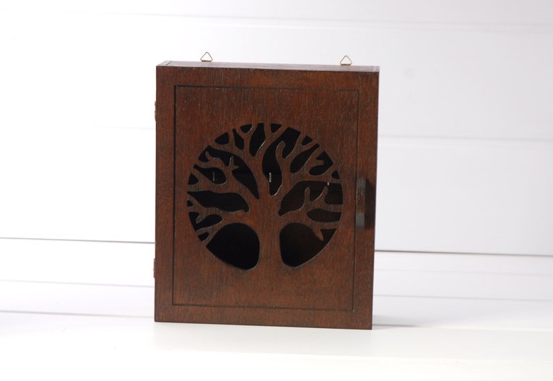 Wooden box for keys Tree Wenge image 3