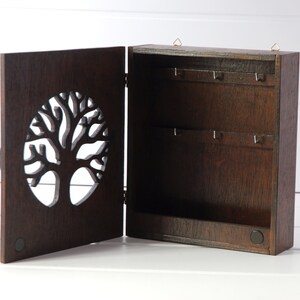 Wooden box for keys Tree Wenge image 2