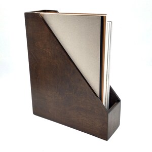 Classeur de documents en bois