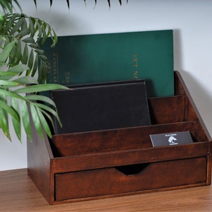 Office desk organizer image 1