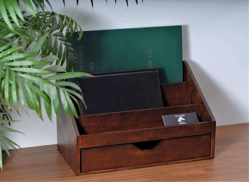 Office desk organizer image 1