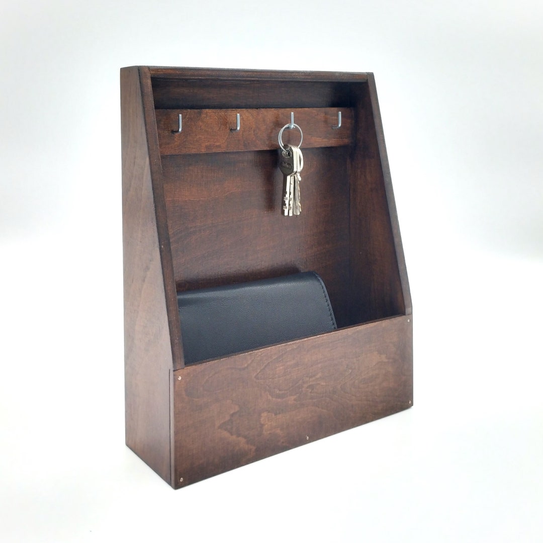 Boite à Clés Murale Cer-Plast Armoire Crochet Mural | Boite A Clefs Murale | Porte Clef Mural Organiseur | Porte Clé Mural Decoration Murale Deco Maison Vintage, SKD-F56BI Armoire Porte Clés Murale