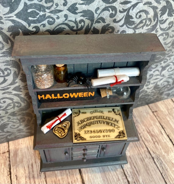 2 Mini Wooden Ouija Boards With Planchettes - Dollhouse Accessories & Craft Projects