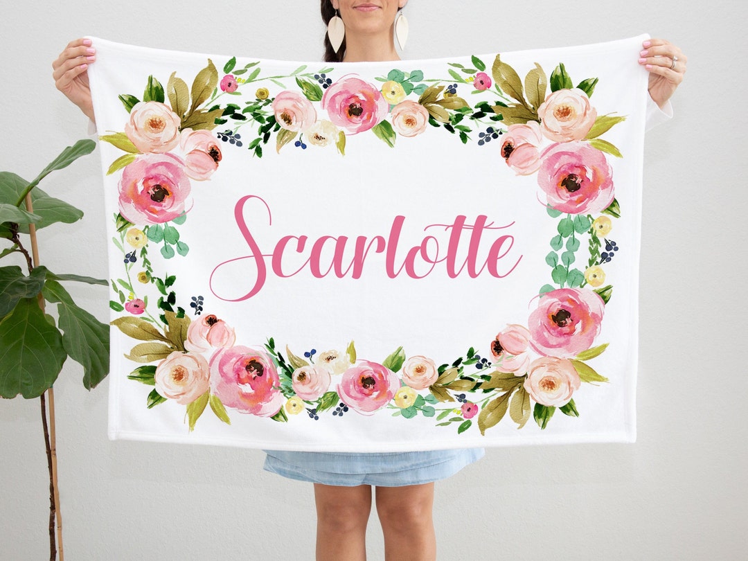 Cactus et floral rose c'est une toile de fond de douche de bébé fille