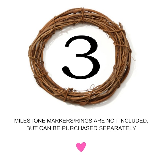 Fox Girl Milestone Blanket Pink Coral Floral Woodland Monthly Growth Tracker Newborn Baby Girl Name Wreath Flowers Baby Shower Gift B442 Etsy Canada