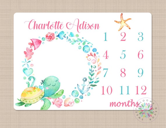 Birth Announcement Baby Blanket Month Blanket Baby Growth Tracker Fleece Blanket Baby Shower Newborn Gift Milestone Custom 50x60