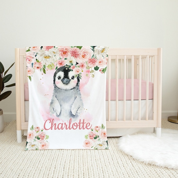penguin cot bedding