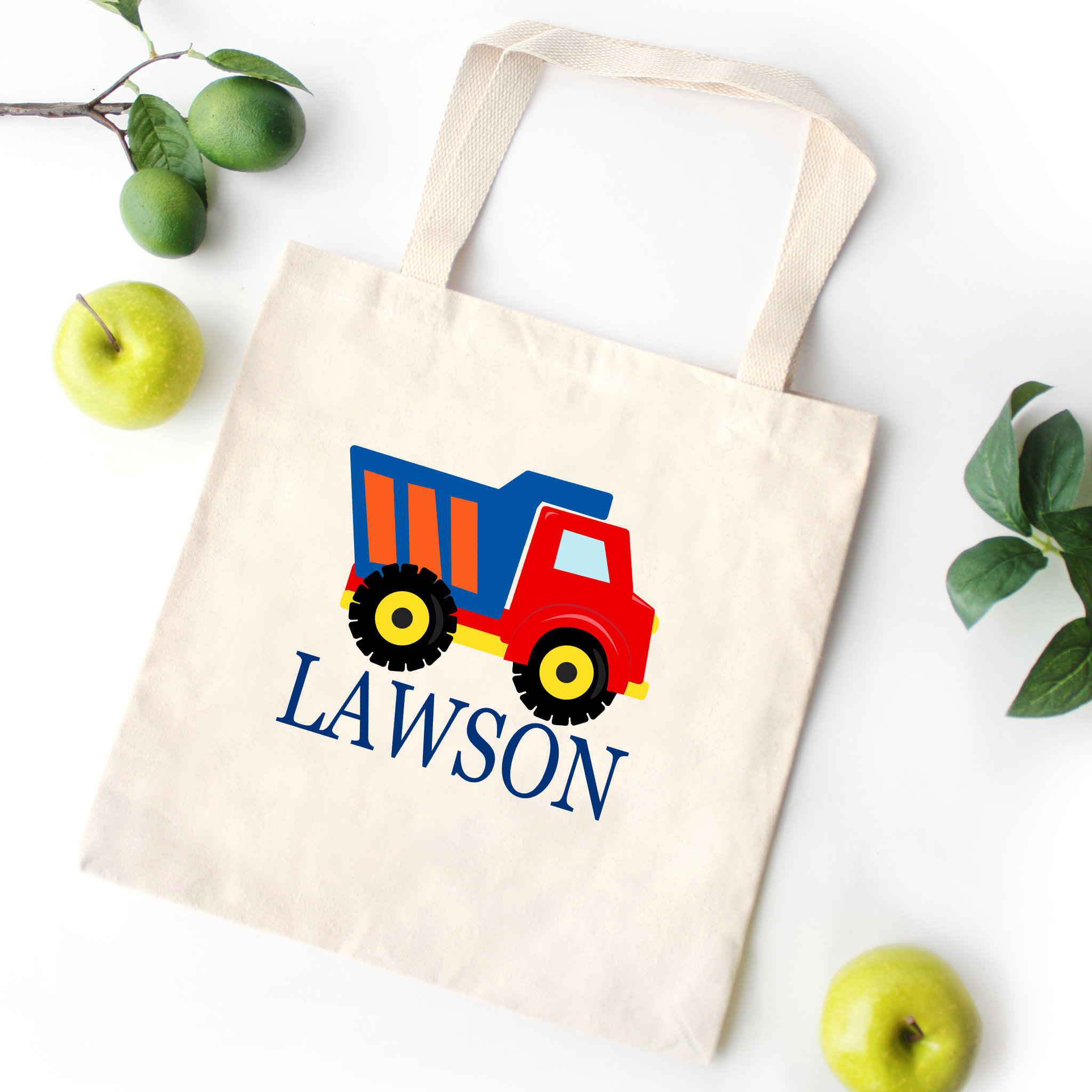 What Happens At Granny's... Tote Bag - Natural Canvas Reusable Shopping Bag, Funny Gift Tote