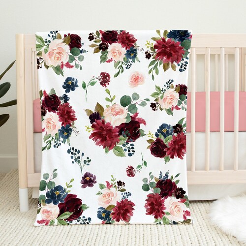 Berry Pop Blush Hooded Blanket