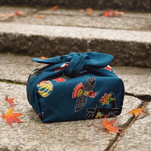 Japanese Furoshiki, Cotton Fabric, Wrapping Cloth, 55cm×55cm, Handmade, Gift for her, Kyoto Souvenir, Keisuke Serizawa, Traditional Artwork