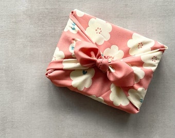 Furoshiki Japanese Traditional Fabric Wrapping Kotoima Colorful Snow Flower Gift Wrap Reusable Bento Bag Handmade in Kyoto