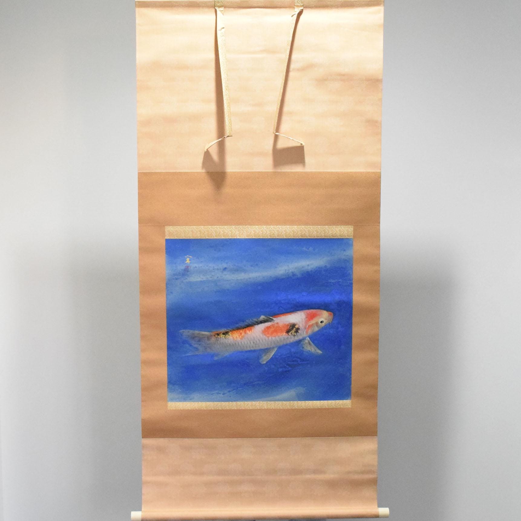 掛け軸の鯉 - Etsy 日本