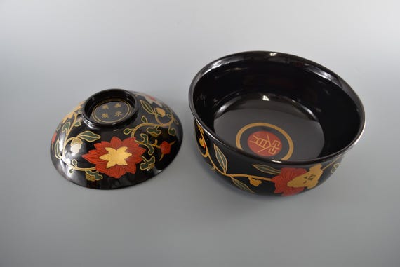 京漆器 平安象彦造 長寛写し 喰籠 共箱 嘉永歳制 KMN140 - Etsy 日本