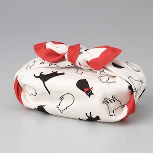 50cm Furoshiki Japanese Cotton Wrapping Cloth, Cat Panda Hedgehog Bento Bag, Fabric, handkerchief, Gift Wrapping, handmade