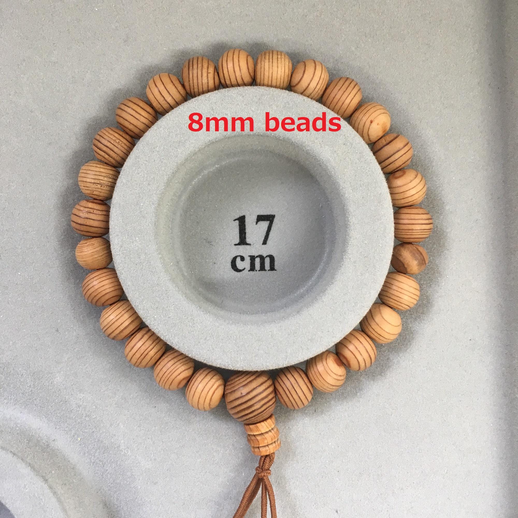 ya-ji ブレスレット　ヤージ 8mm/10mm/13mm/16mm Japanese Cedar Yakusugi Wood Bracelet Juzu