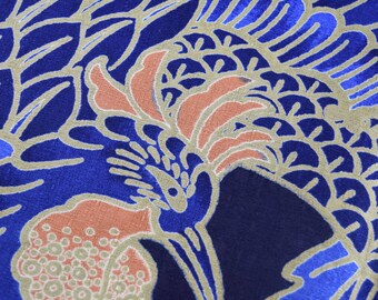 大判 木綿風呂敷 ふろしき 龍 鳳凰 鷹 鯉 綿 贈答品 包む 贈り物