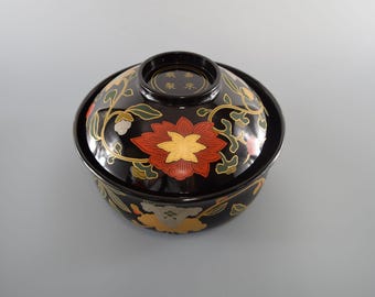 京漆器 平安象彦造 長寛写し 喰籠 共箱 嘉永歳制 - Etsy 日本