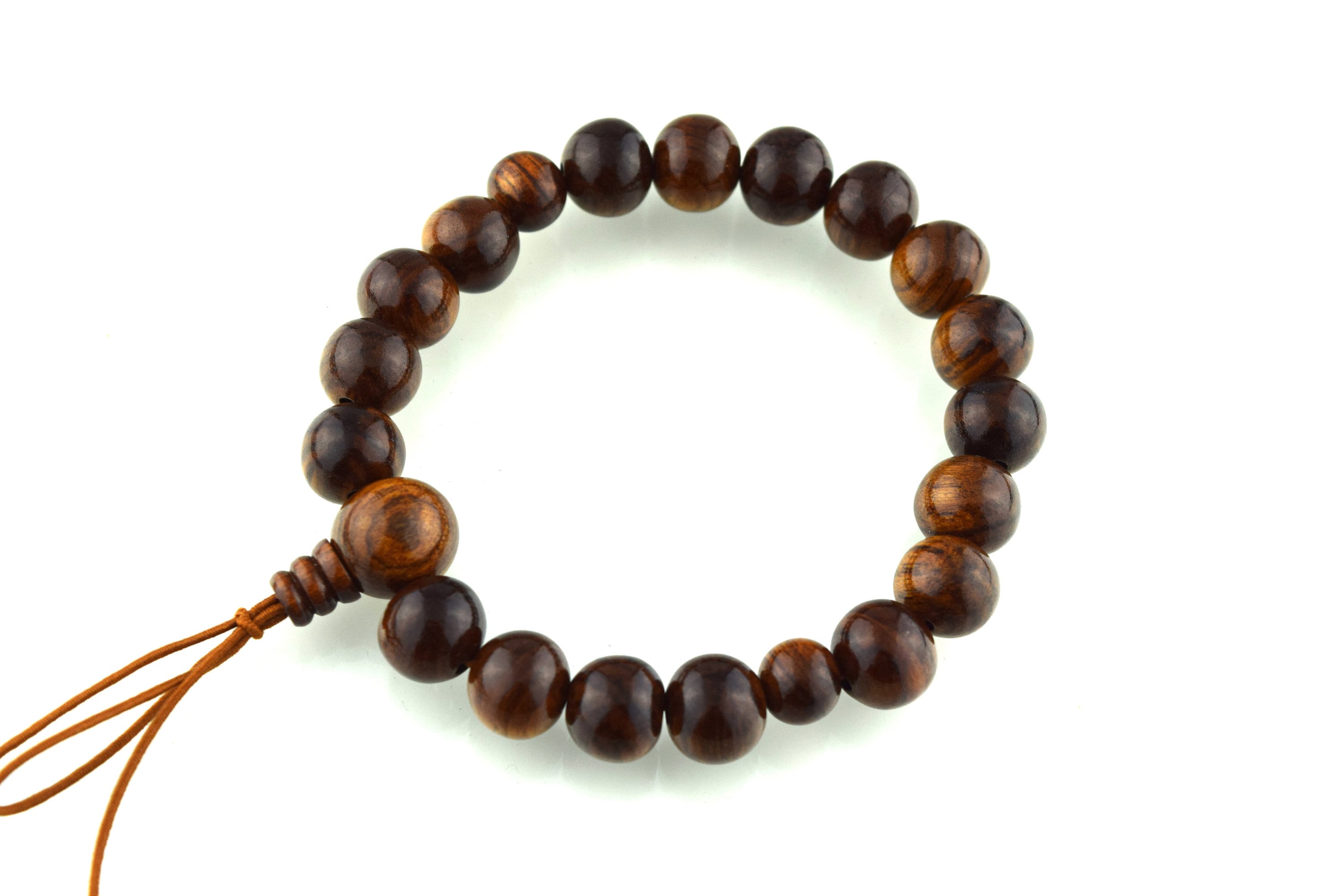10mm Beads Sendan Chinaberry Wood Bracelet Japanese Juzu Prayer