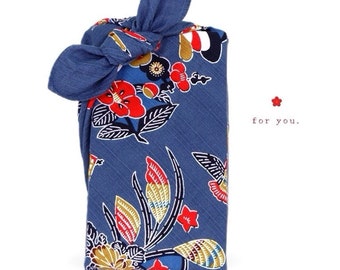 Japanese Furoshiki, Cotton Fabric, Wrapping Cloth, 55cm×55cm, Handmade, Gift for her, Kyoto Souvenir, Keisuke Serizawa, Traditional Artwork