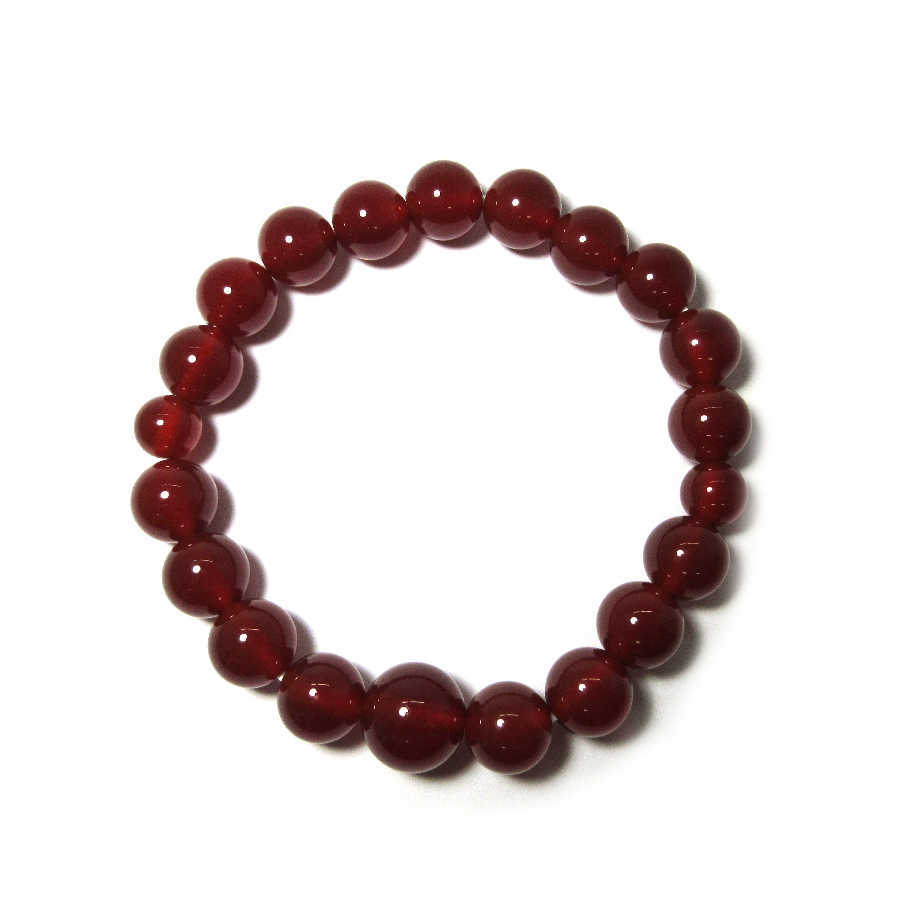 10mm Red Agate Beads Bracelet Powerstone Japanese Juzu Prayer | Etsy