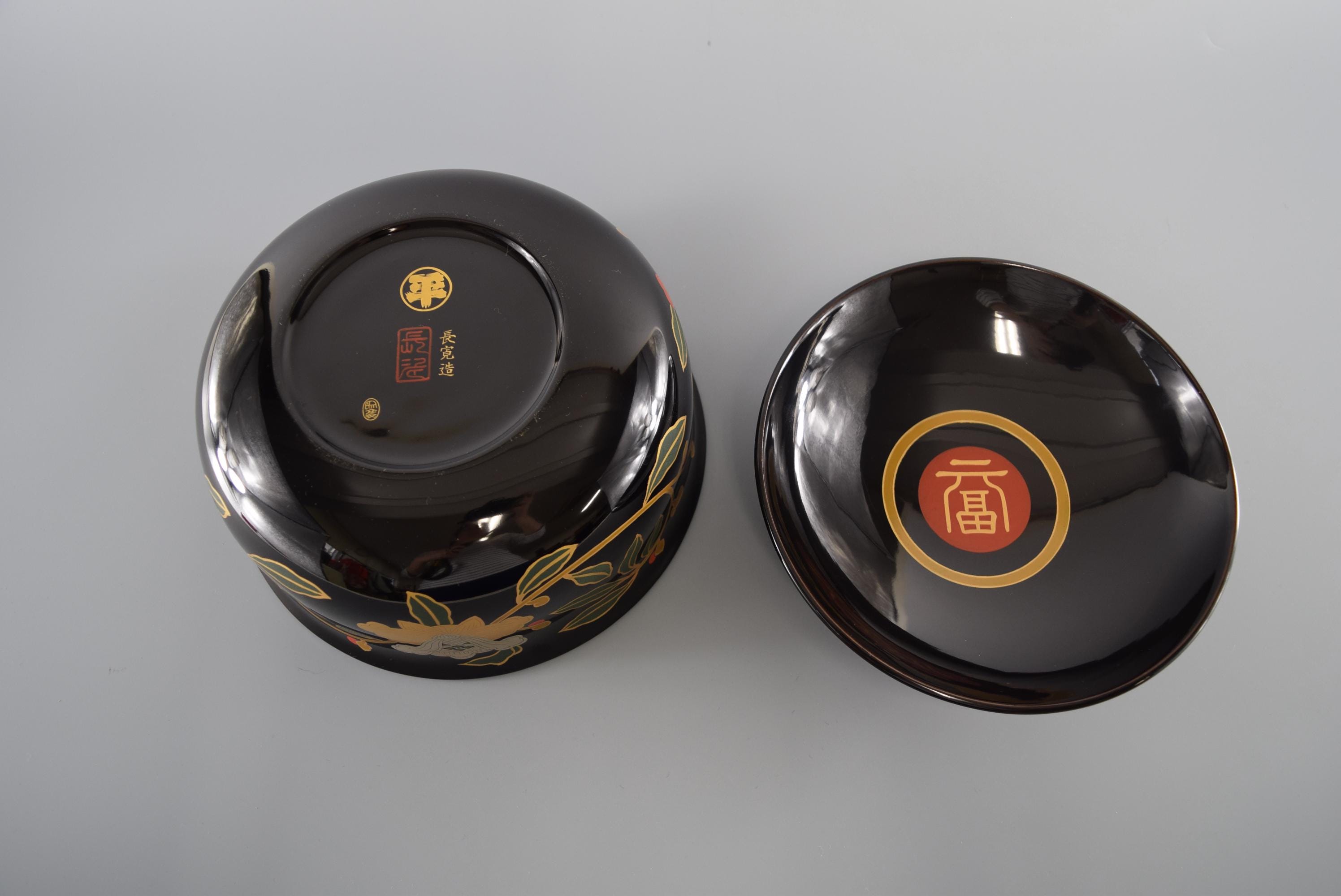 京漆器 平安象彦造 長寛写し 喰籠 共箱 嘉永歳制 - Etsy 日本