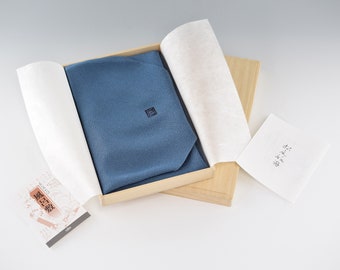 Japanese Furoshiki, Traditional Season's Color, Wrapping Silk Fabric, Toshio Matsuo Art, Silk, Handmade Kyoto, Gift for her