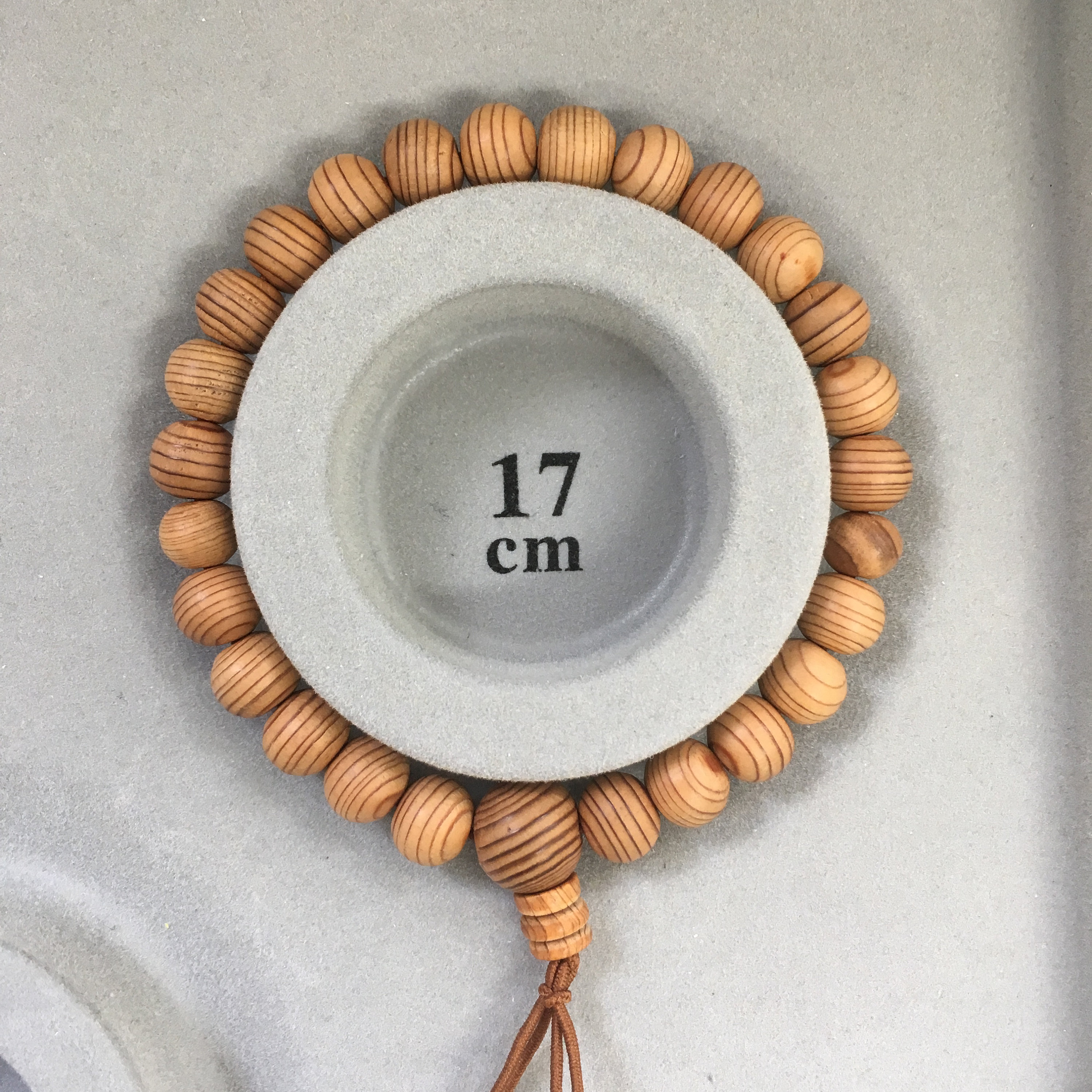 8mm Japanese Cedar Yakusugi Wood Bracelet Juzu Prayer Beads Rosary