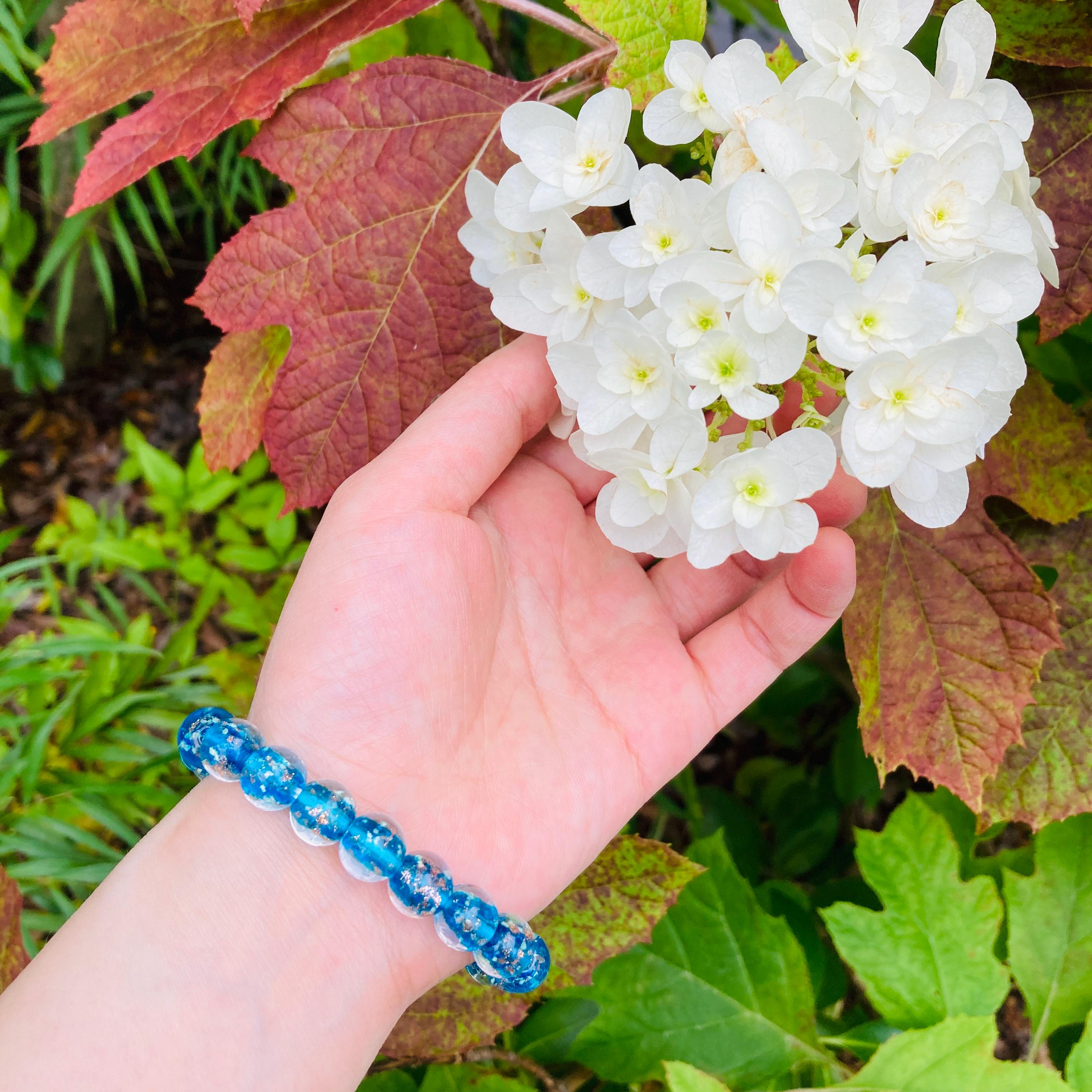 10mm Ryukyu Okinawa Glass Beads Japanese Juzu Bracelet Prayer