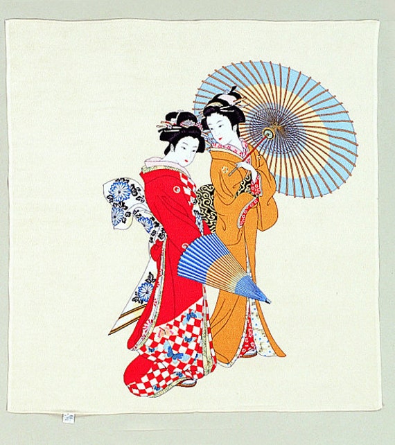 昭和レトロ 美人画 浮世絵 京 花着物 舞妓さん 和傘 壁掛け 絵画 アート 昭和レトロ 美人画 浮世絵 京 花着物 舞妓さん 和傘 壁掛け 絵画