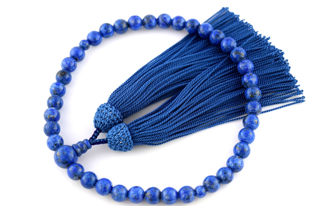 Lapis Lazuli Juzu Prayer Beads Japanese Traditional Juzu Nenju Etsy