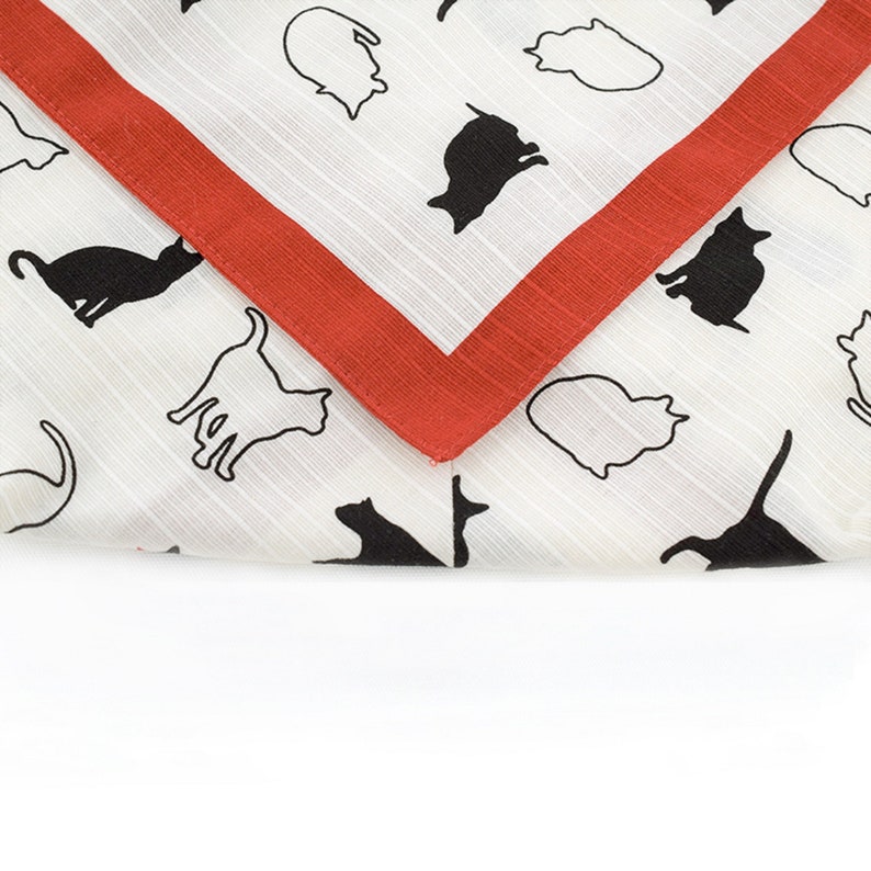 25x 15x8.5cm Japane Tradition Kinchaku Cotton Fabric Wrapping Bento Bag Carrying cloth Drawstring bag Pouch Purse Kyoto Cat Panda Pattern imagem 2