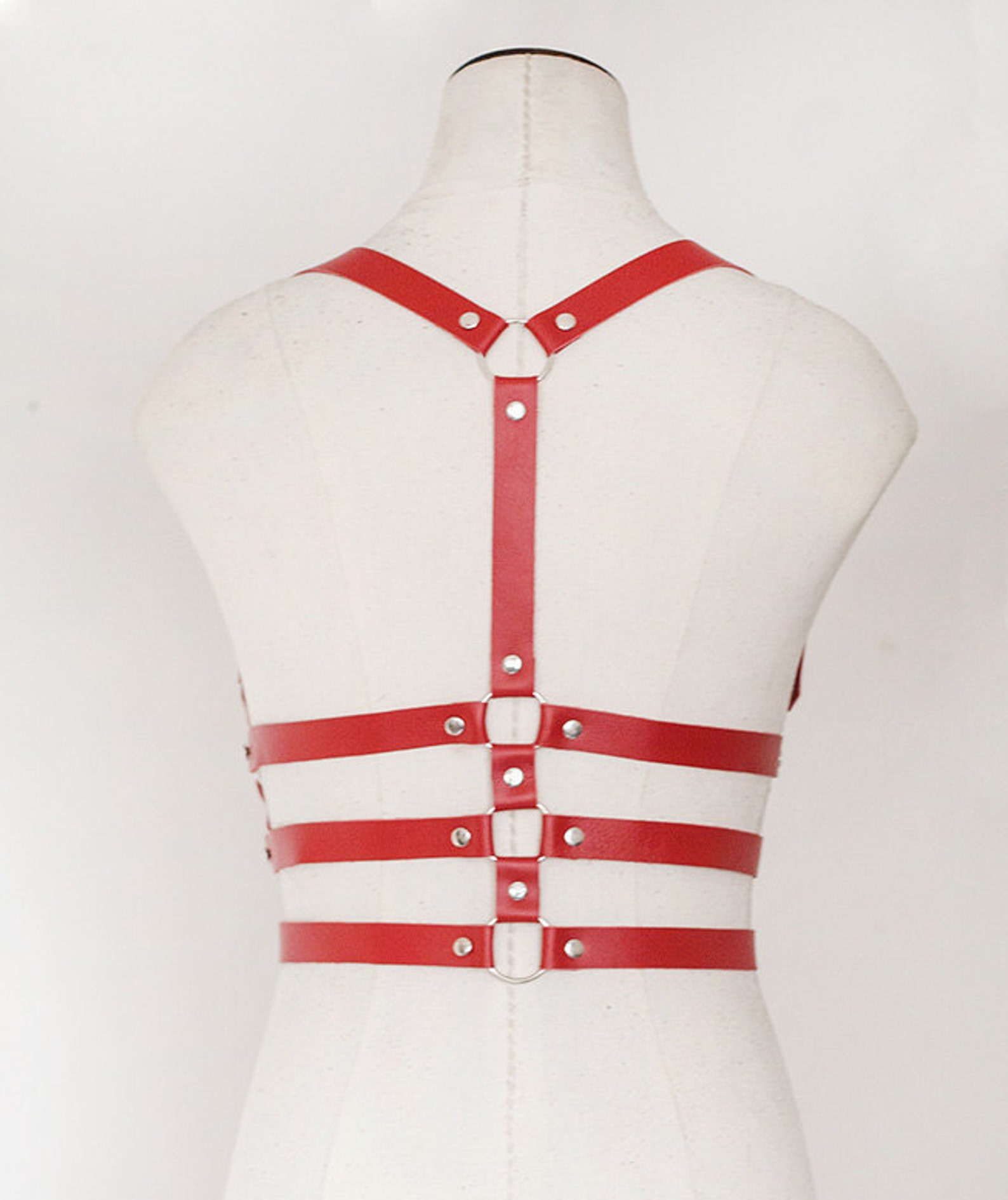 Women Leather Harness Etsy