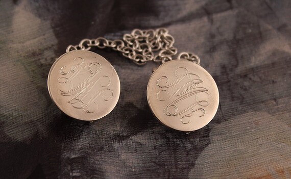 Lenore Doskow STERLING SWEATER CLIPS, Vintage Coll