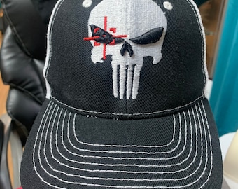 Punisher Mütze mit 3D Chris Kyle Design