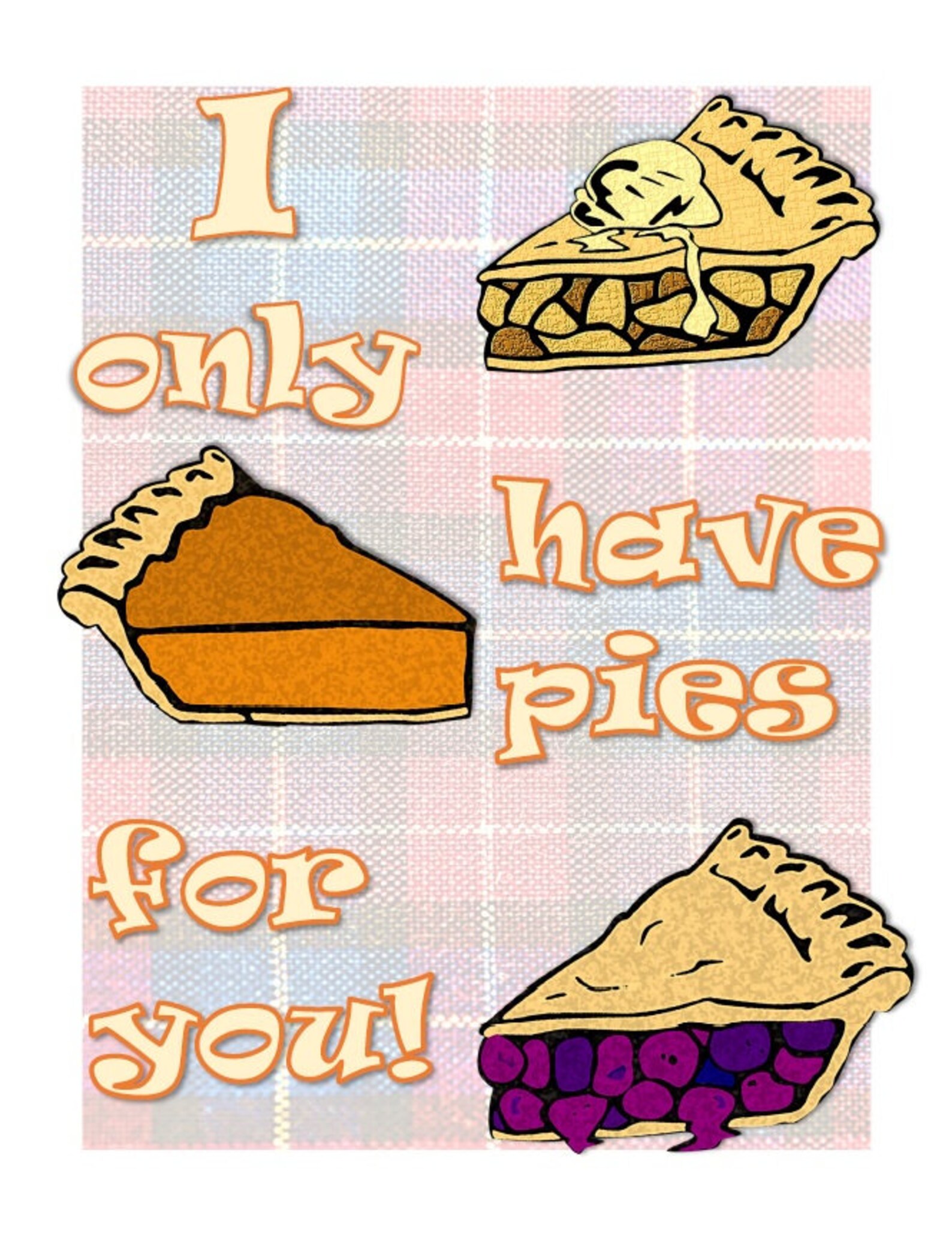 Fall Pie Printable Fall Printable, Pies Print, Funny Saying Printable Instant Download ...