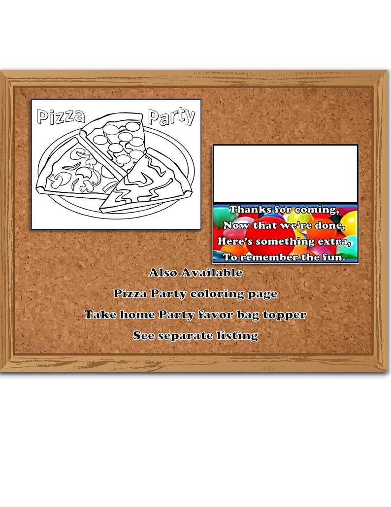 Birthday Coloring Page Printable to Color Yourself or Gift to Someone