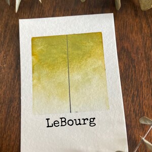 Leslie. Handmade, ecological and non-toxic handmade watercolors.