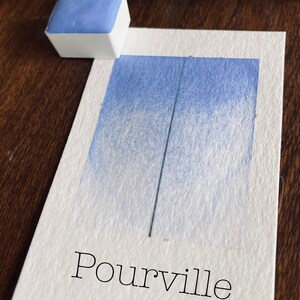 Pourville. Handmade, ecological and non-toxic watercolors.