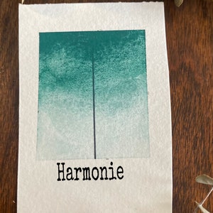 Harmony. Handmade, ecological and non-toxic watercolors.