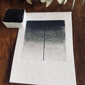 Black Ochre. Handmade, ecological and non-toxic watercolors.