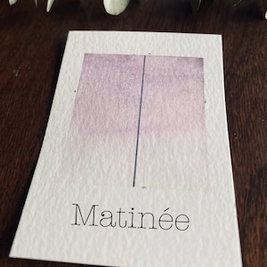 Morning. Handmade, ecological and non-toxic watercolors.