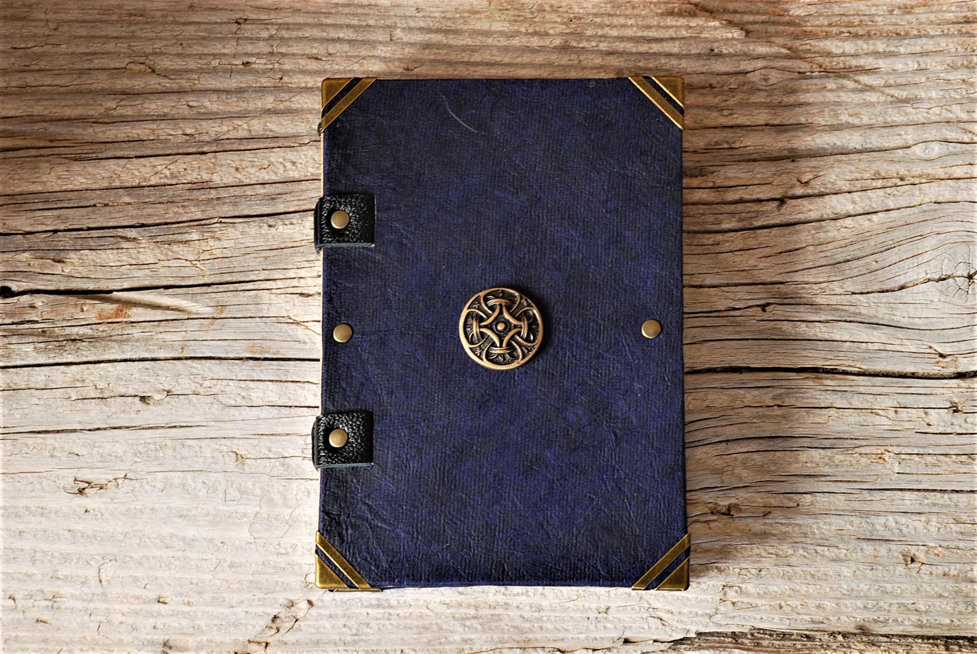 A6 size blank grimoire on waxed paper, various colors, alchemist's notebook