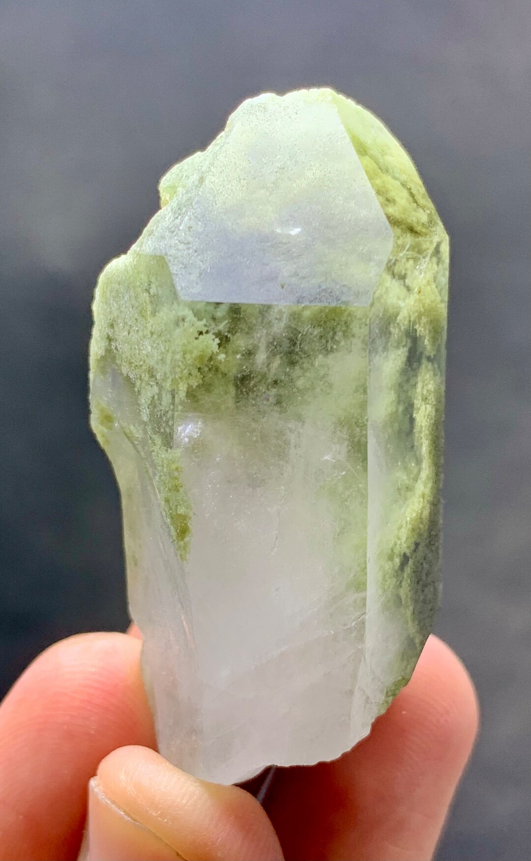 Natural Chlorine Inclusion Quartz Crystal From Skardu Mine Etsy