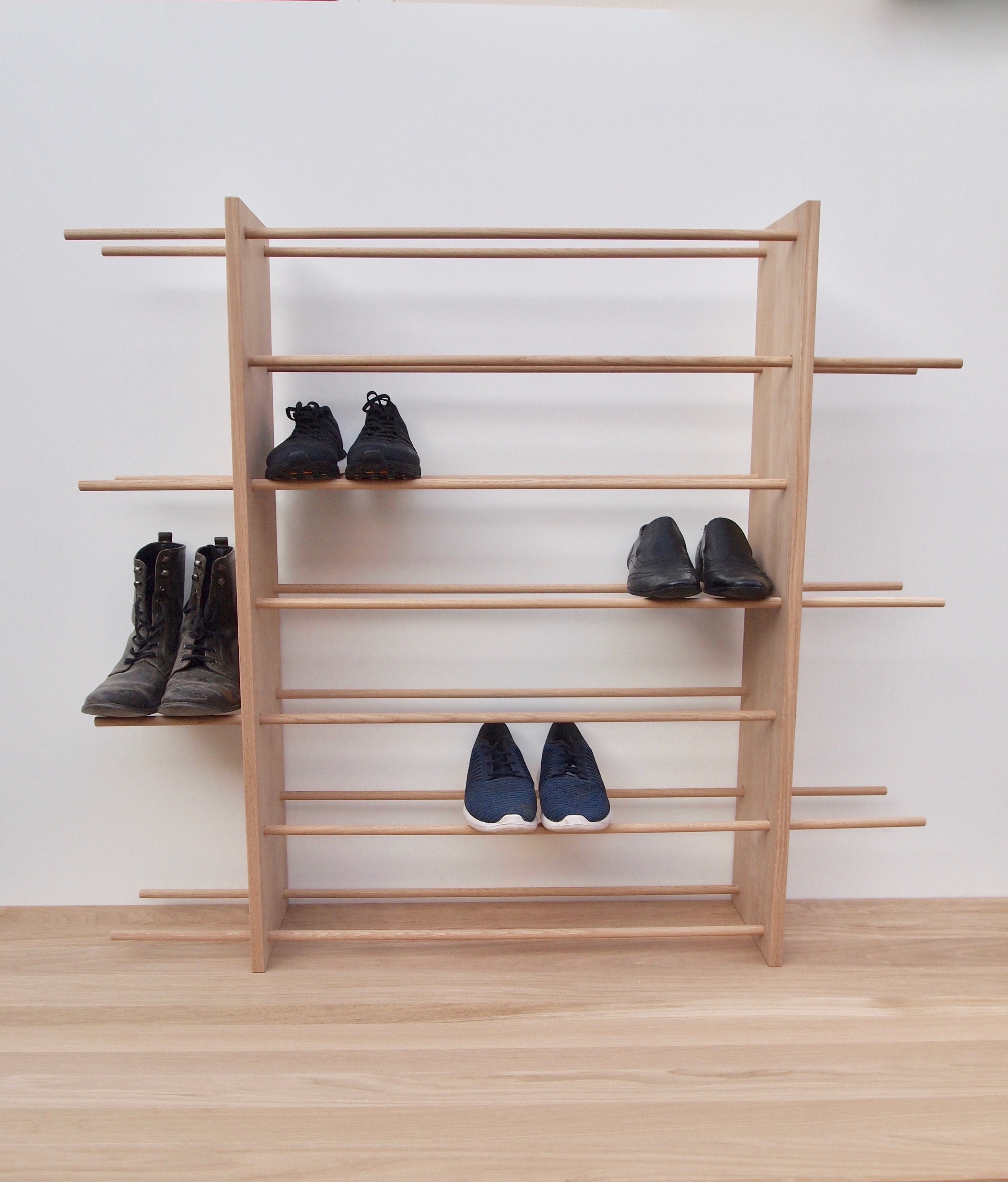 Holz, Shoe The Shoe - Storage, Schuhbank, Etsy White, Rack, Schuhregal Schmall Shoe Schuhregal Family Shoe Shelf, Rack Schuhschrank,